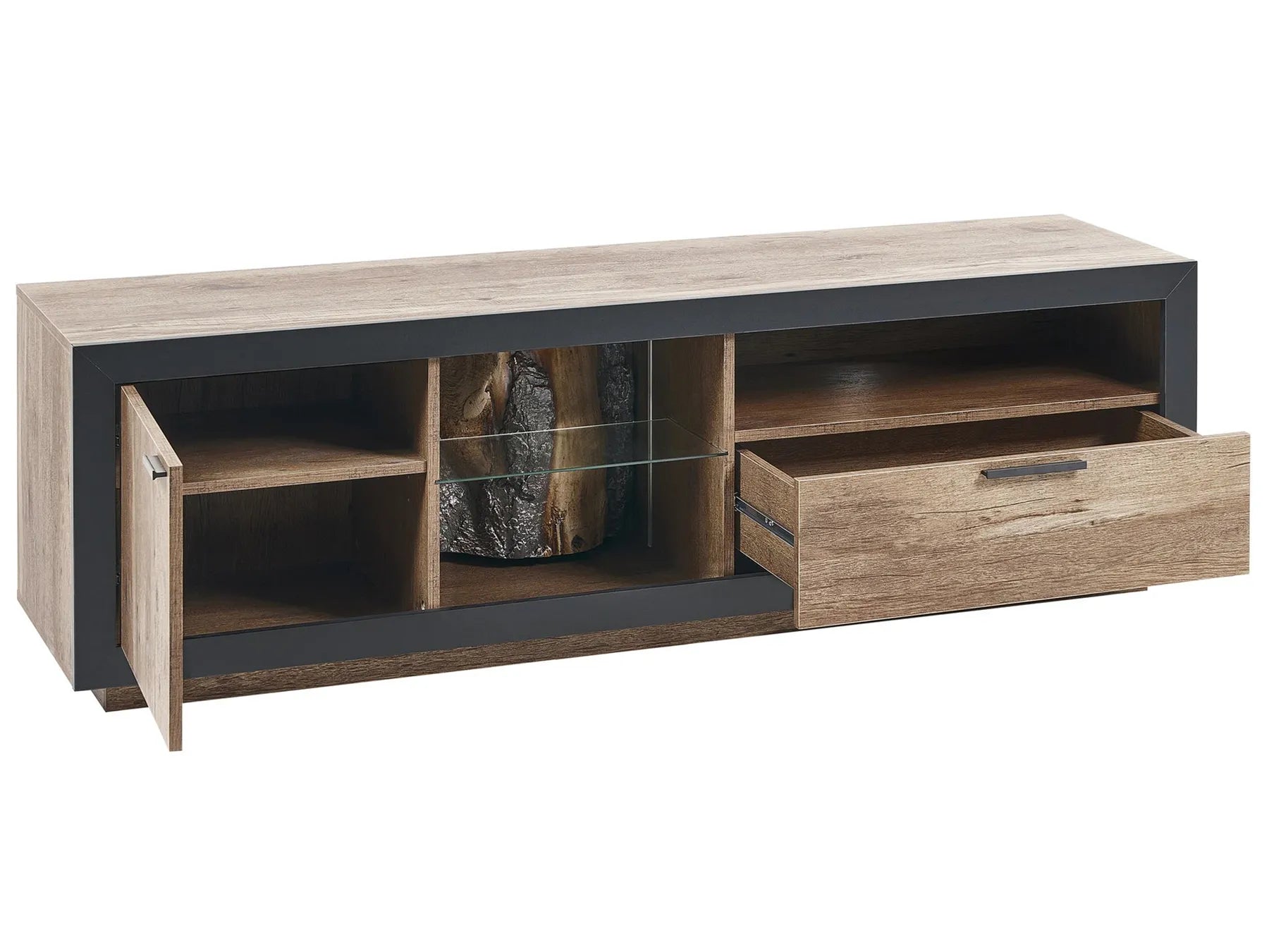 TV Stand MARANA Brown/ Black