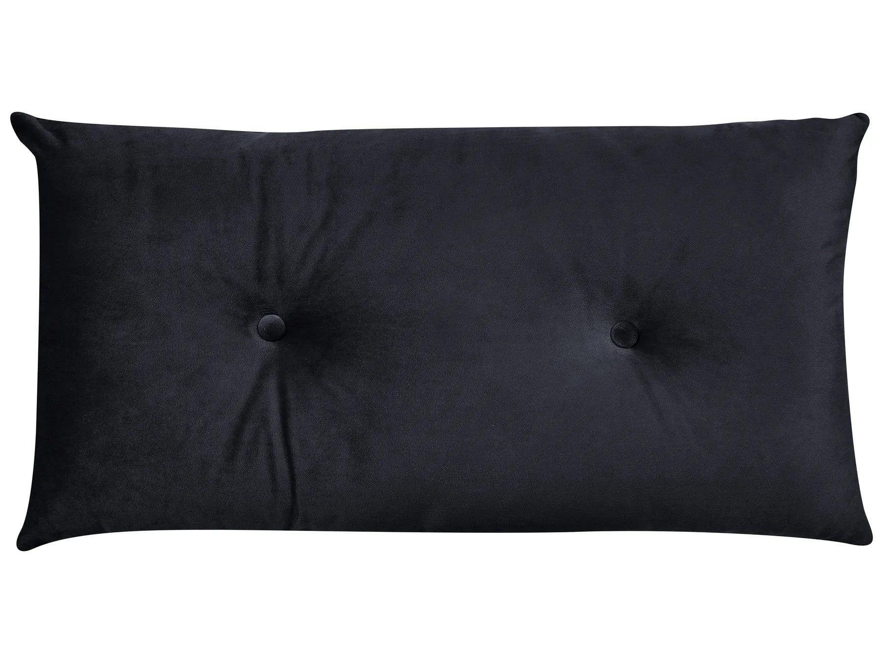 Single Sofa Bed VESTFOLD Velvet Black