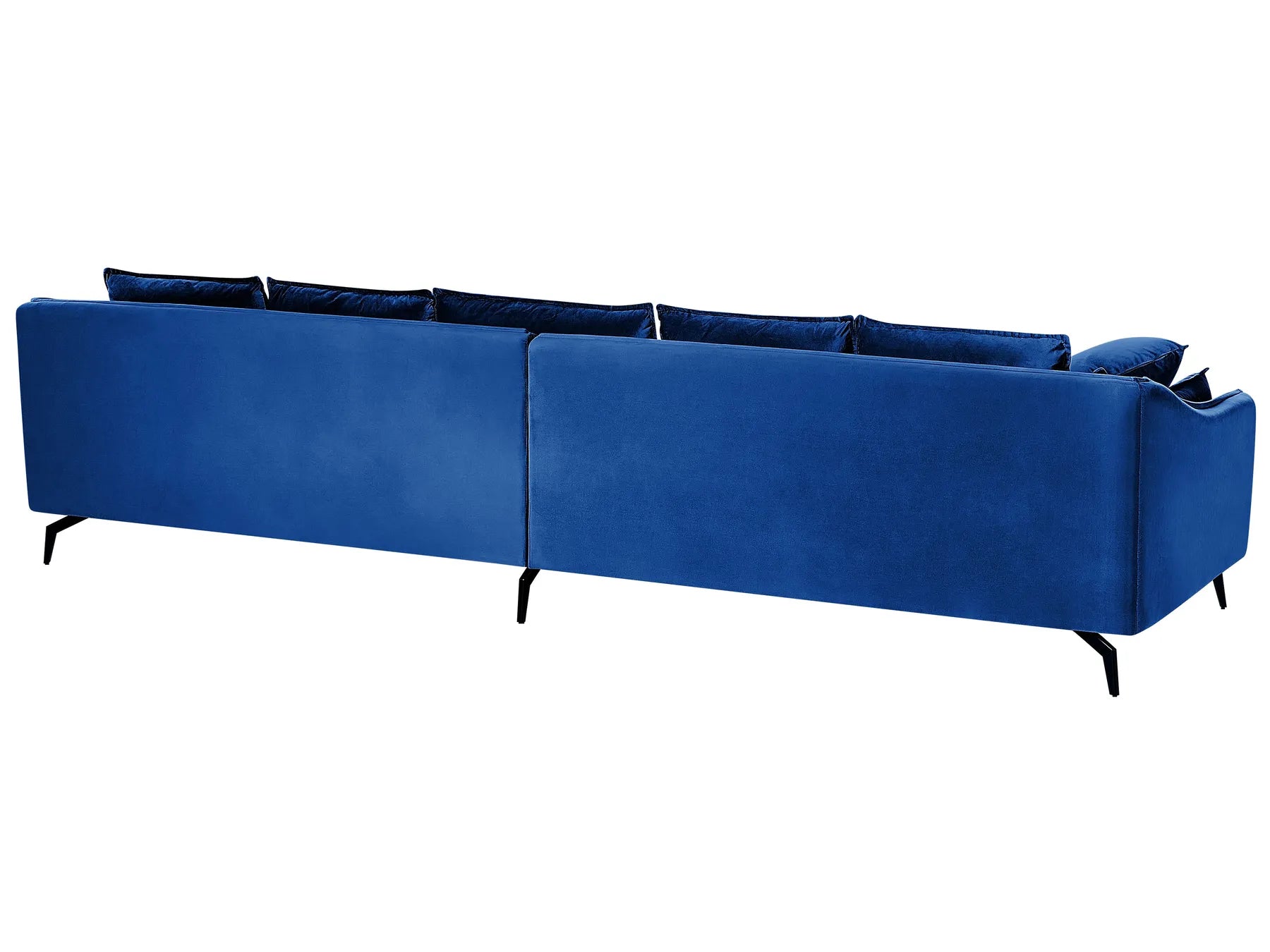 Sofa 4 Seater AURE Velvet Navy Blue