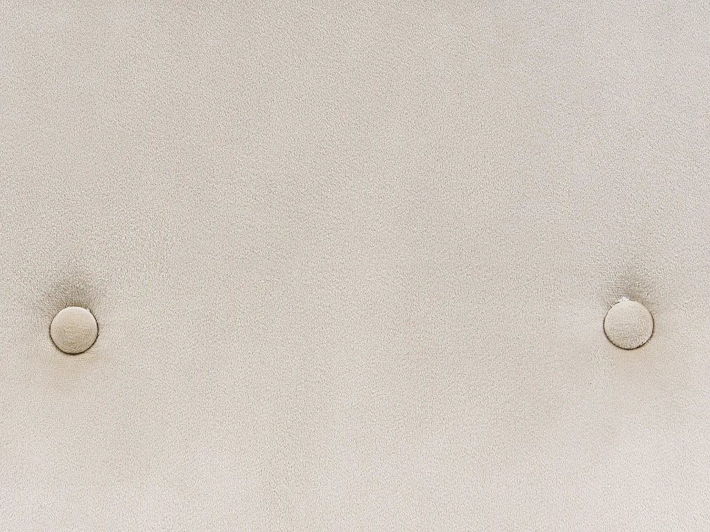 Living Room Set 3 Seater VESTFOLD Velvet Beige