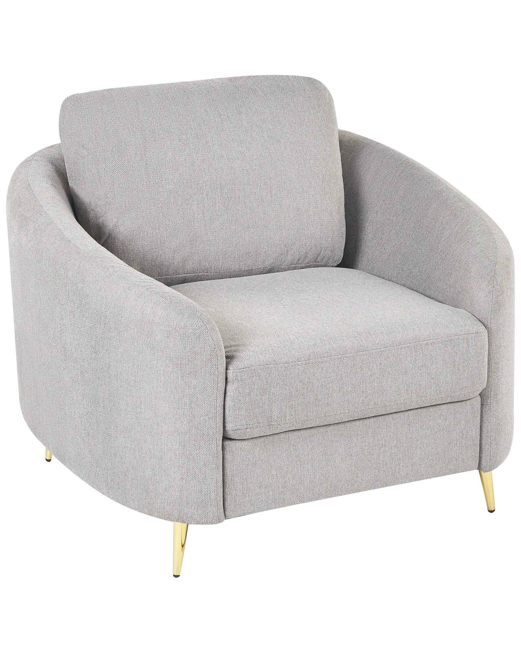 Armchair TROSA Fabric Light Grey