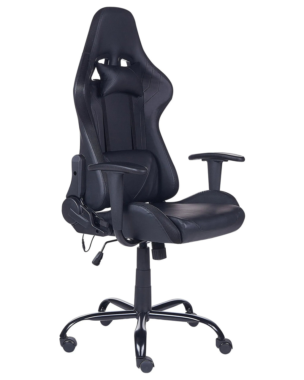 Gaming Chair GLEAM Faux Leather Black