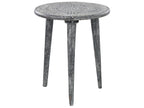 Set of 2 Side Tables JATRA Mango Wood Grey