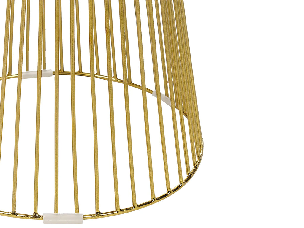 Side Table CHEYNES Marble Gold