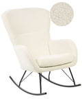 Rocking Chair ANASET Boucle Light Beige