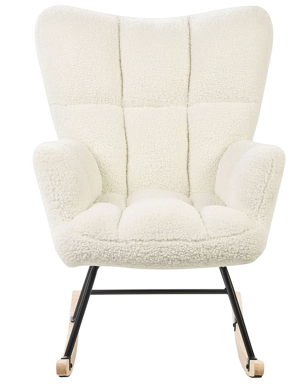 Rocking Chair OULU Boucle White