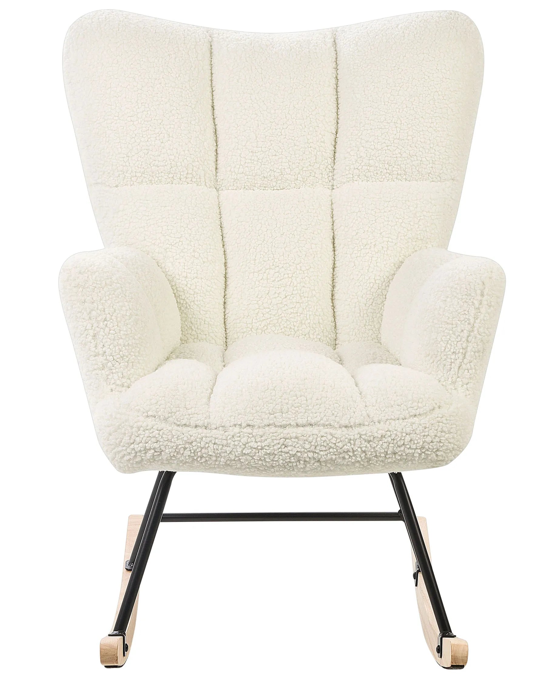 Rocking Chair OULU Boucle White