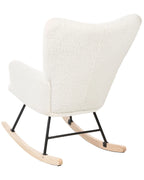 Rocking Chair OULU Boucle White