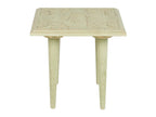 Set of 2 Side Tables BELIDHA Mango Wood Light Green