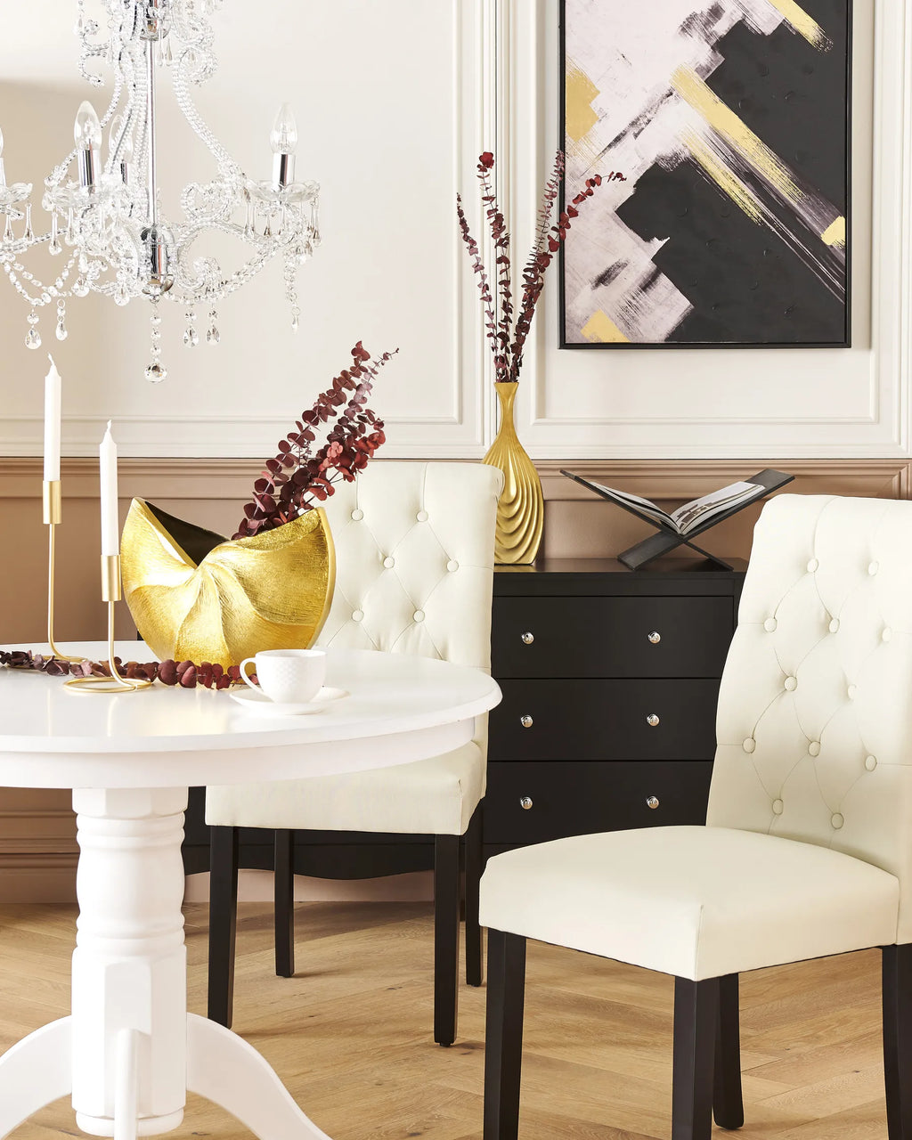 6 Drawer Chest WINCHESTER Black