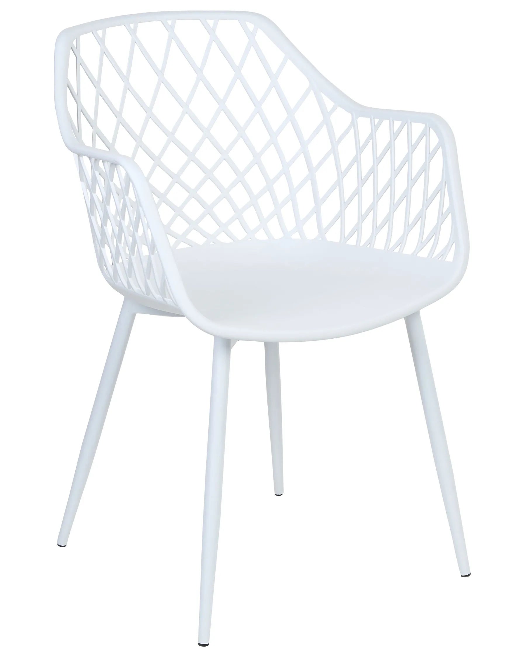 Set of 2 Dining Chairs NASHUA II White
