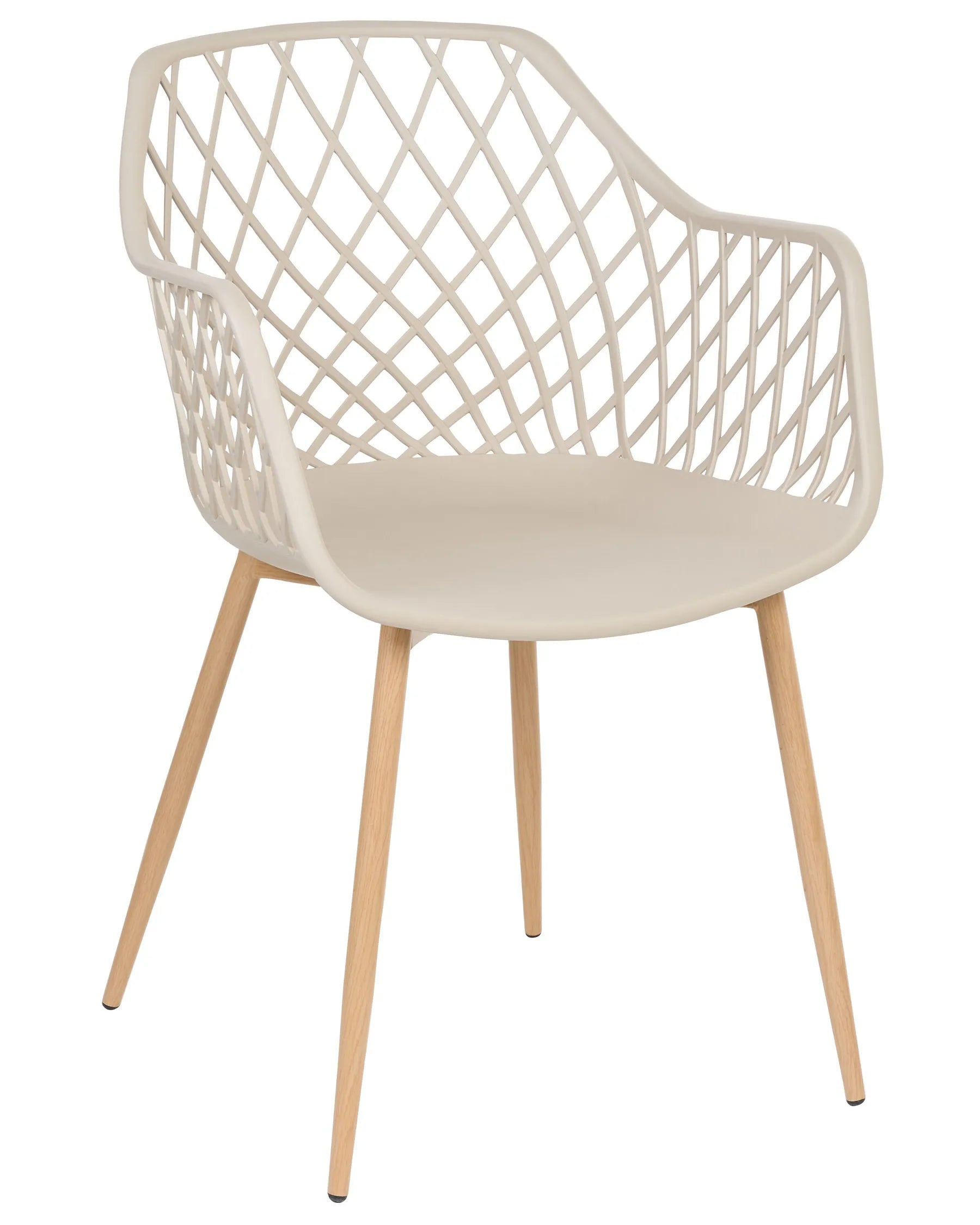 Set of 2 Dining Chairs NASHUA Beige