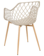 Set of 2 Dining Chairs NASHUA Beige