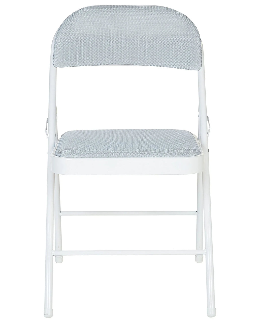 Set of 4 Folding Chairs SPARKS Light Grey