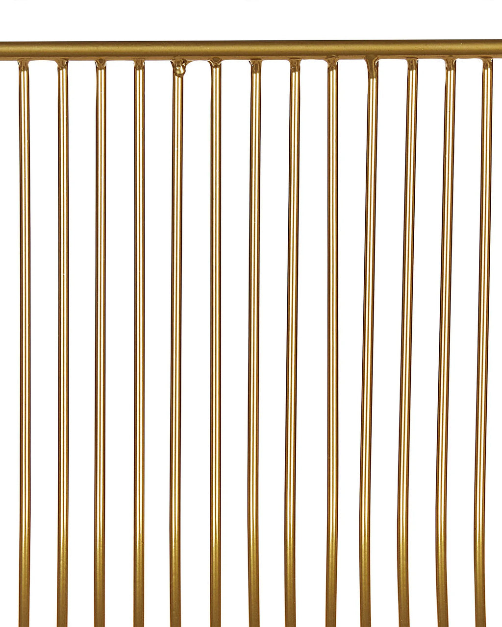 Set of 2 Bar Chairs FREDONIA Metal Gold