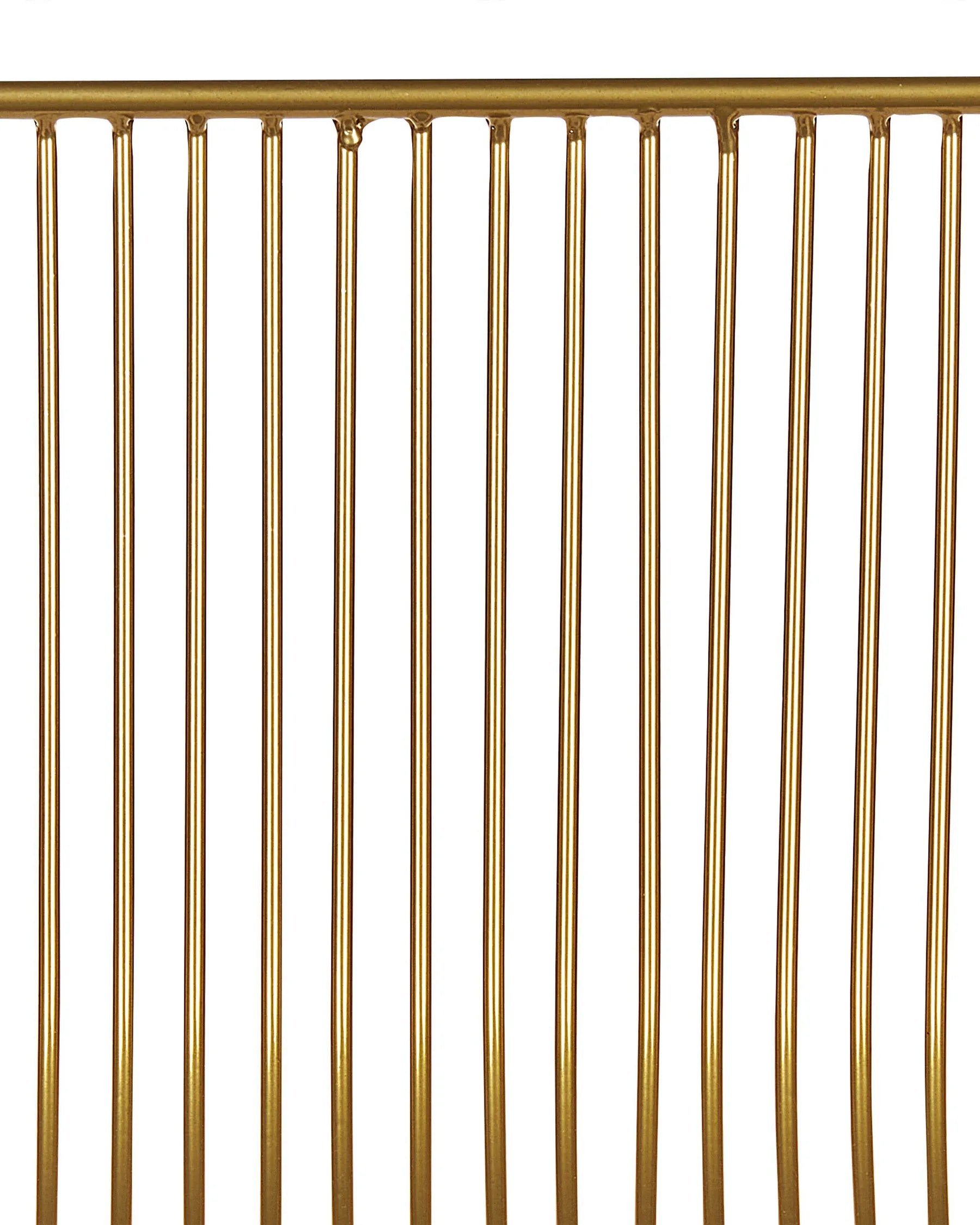 Set of 2 Bar Chairs FREDONIA Metal Gold