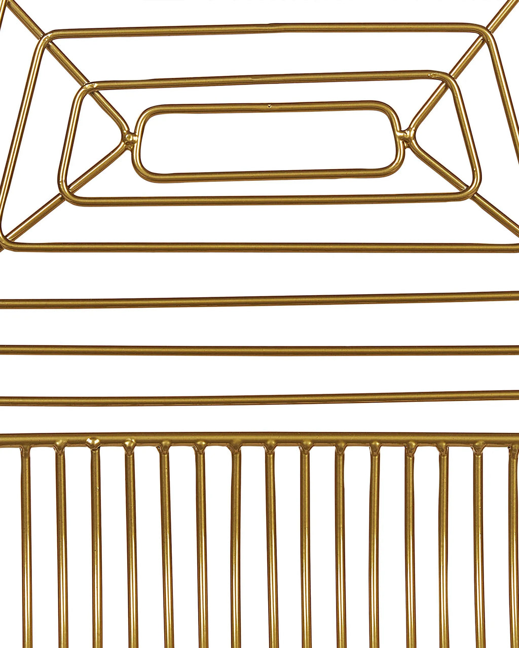 Set of 2 Dining Chairs Metal Gold