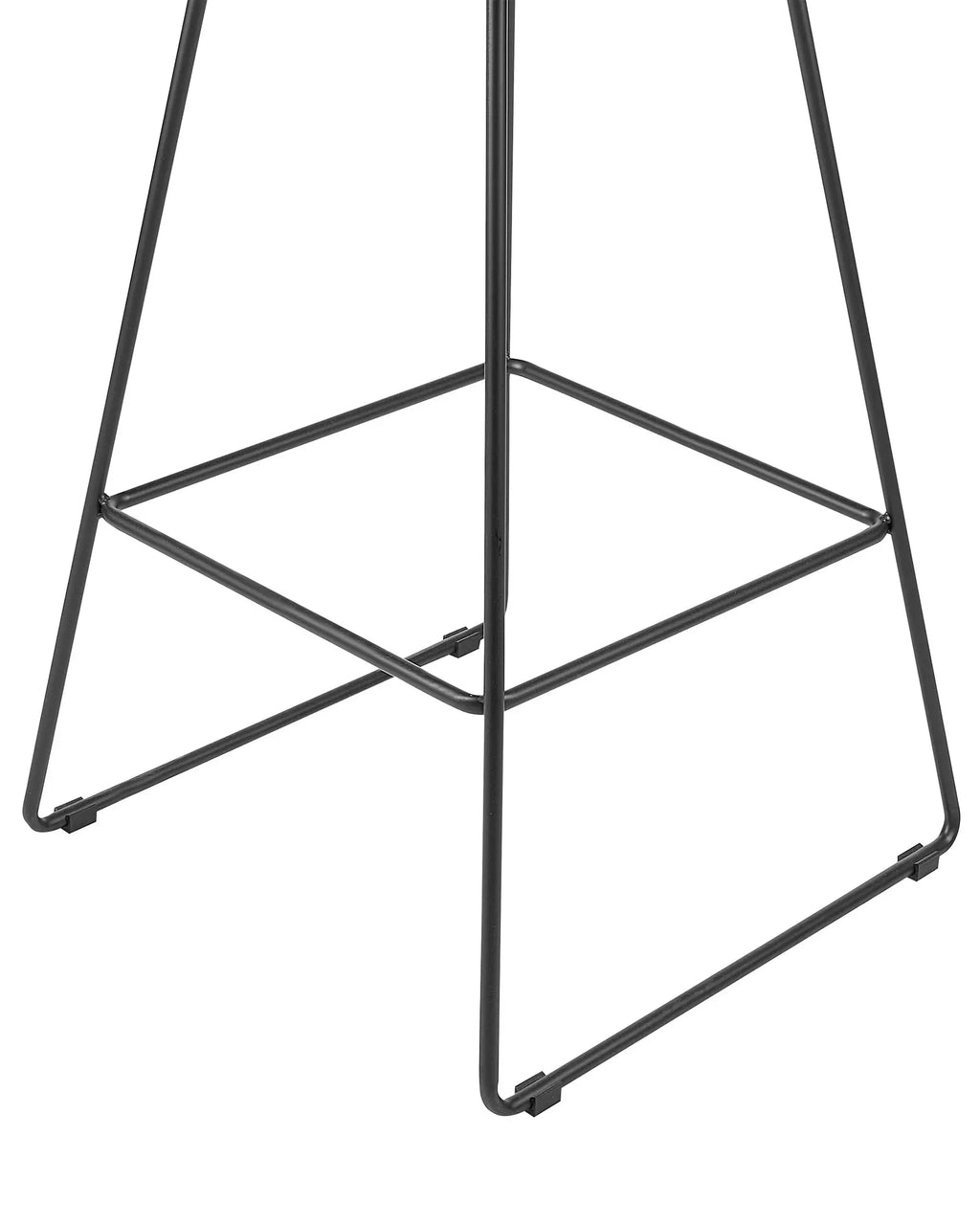 Set of 2 Bar Chairs BISBEE Metal Black