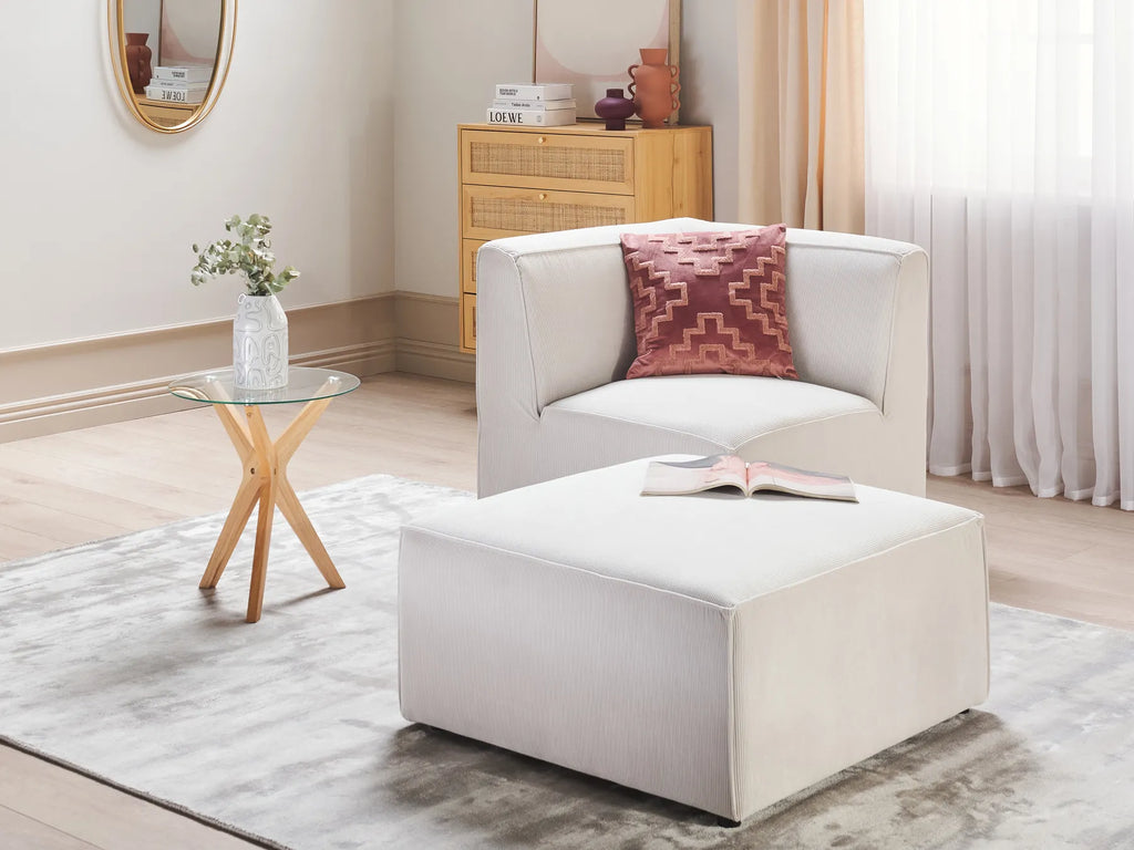 Corner Seat LEMVIG Corduroy Off-White
