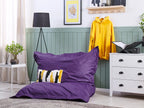 Bean Bag 300 L FUZZY 140 cm 180 cm Violet