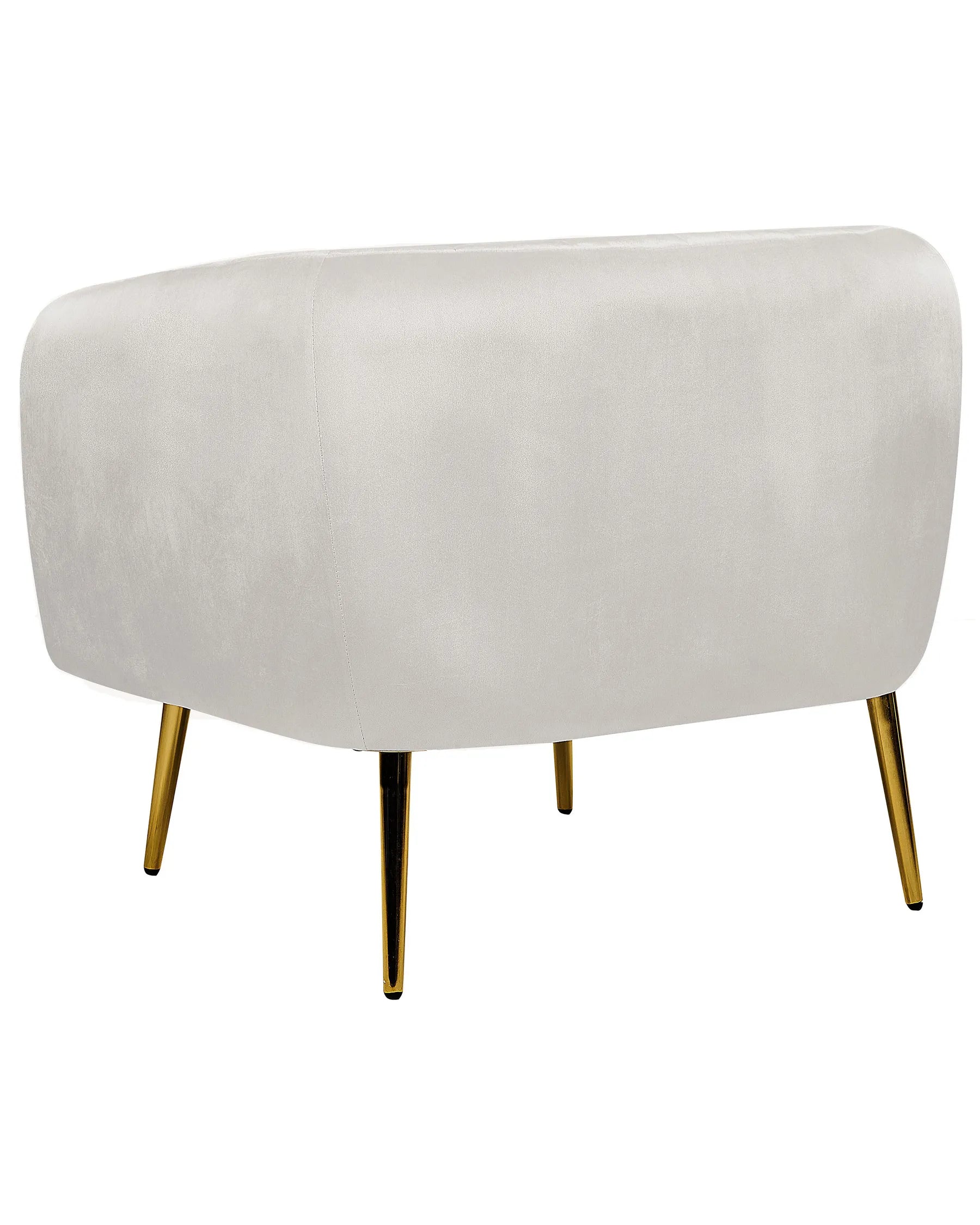 Armchair LACONIA Velvet Light Grey