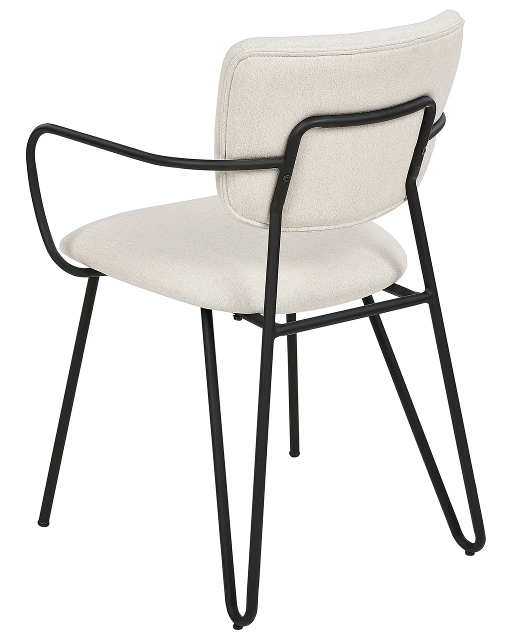 Set of 2 Dining Chairs Off-White