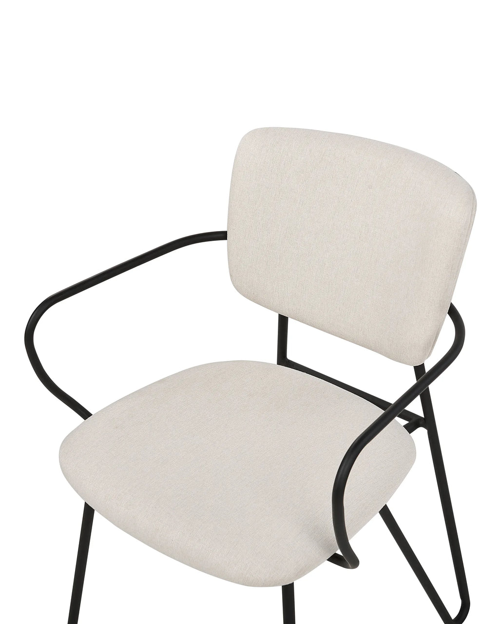 Set of 2 Dining Chairs Off-White