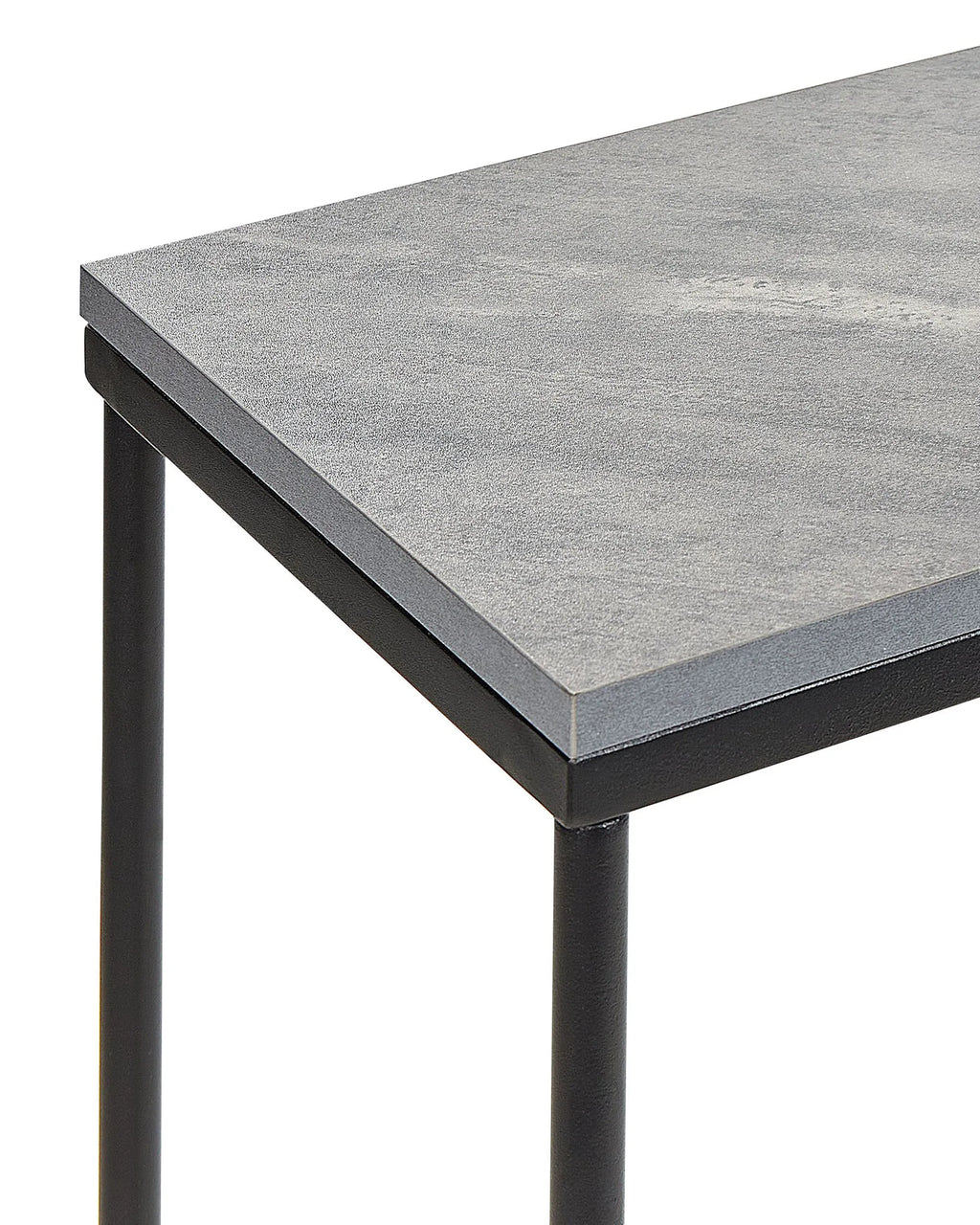 Console Table LAKOTA Grey Concrete Effect