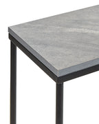 Console Table LAKOTA Grey Concrete Effect