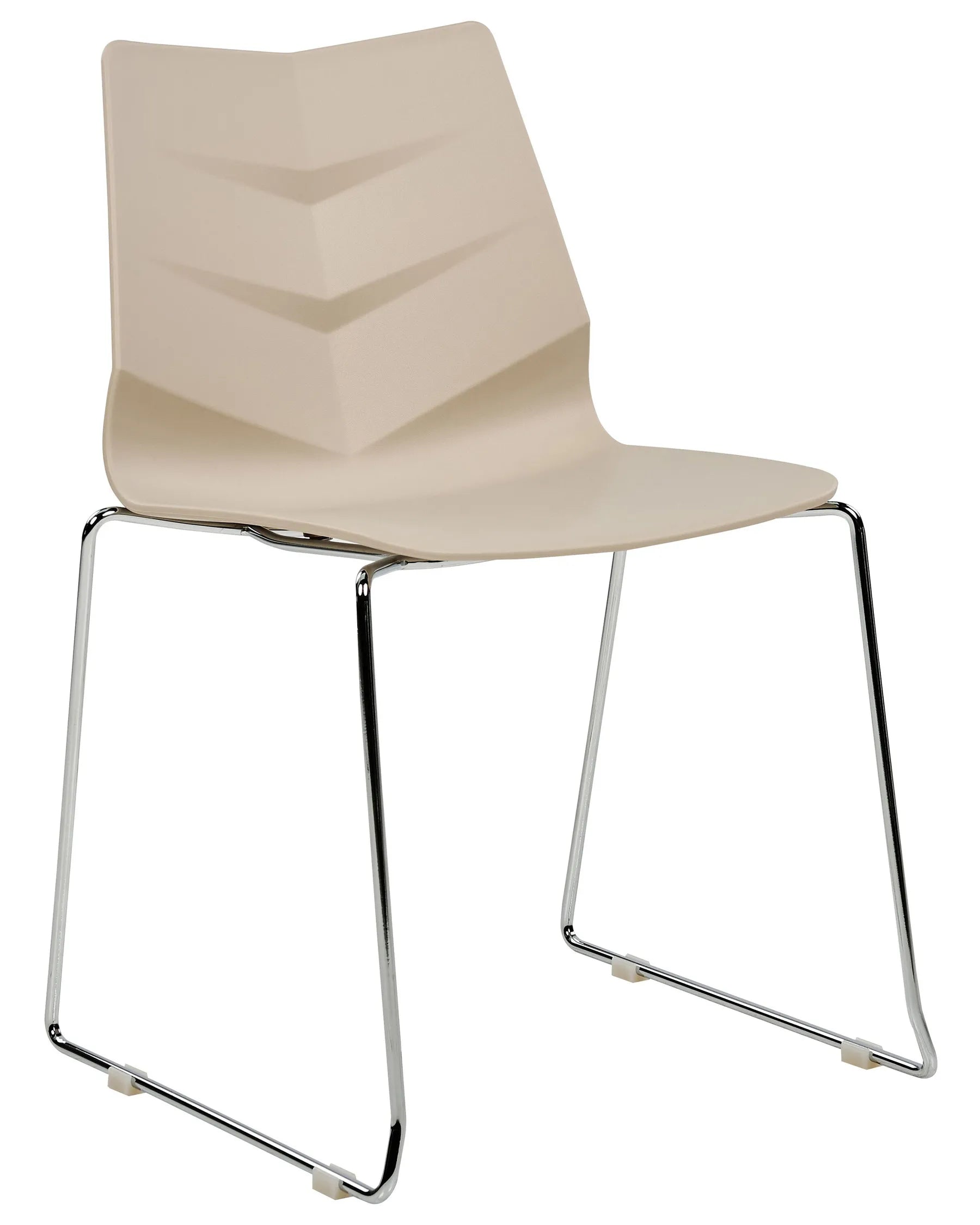 Set of 4 Dining Chairs HARTLEY Beige
