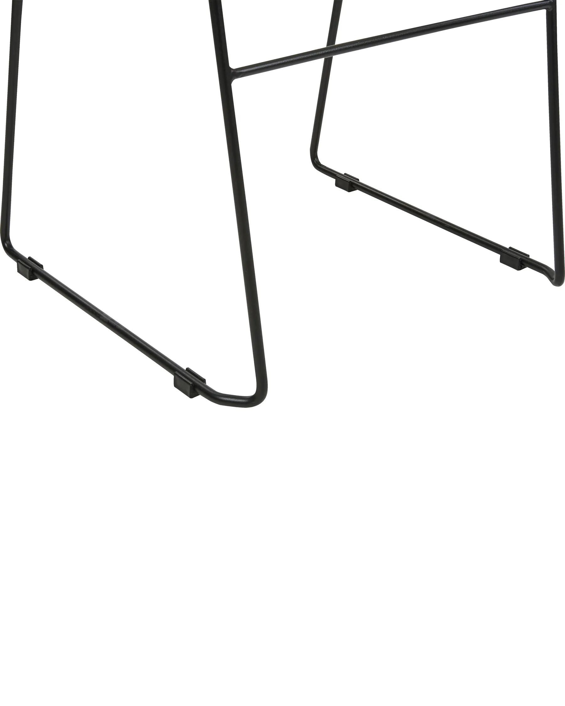 Set of 4 Conference Chairs PANORA Dark Grey