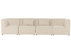 Modular Sofa 4 Seater LEMVIG Corduroy Light Beige
