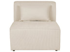 Modular Sofa 4 Seater LEMVIG Corduroy Light Beige