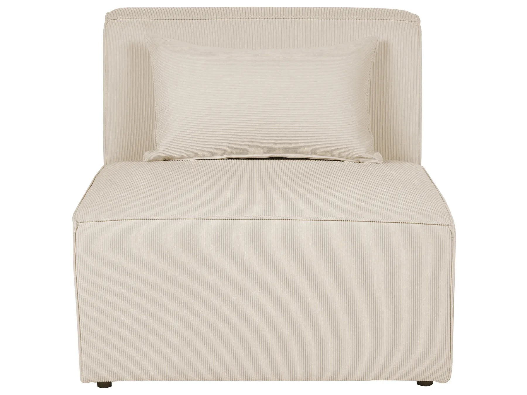 Modular Sofa 4 Seater LEMVIG Corduroy Light Beige