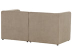 Modular Sofa 2 Seater LEMVIG Corduroy Taupe