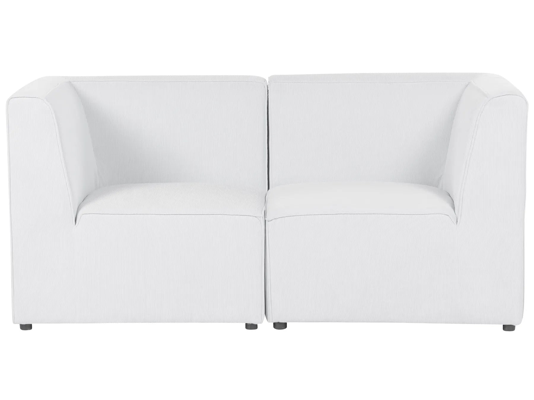 Modular Sofa 2 Seater LEMVIG Corduroy Off-White