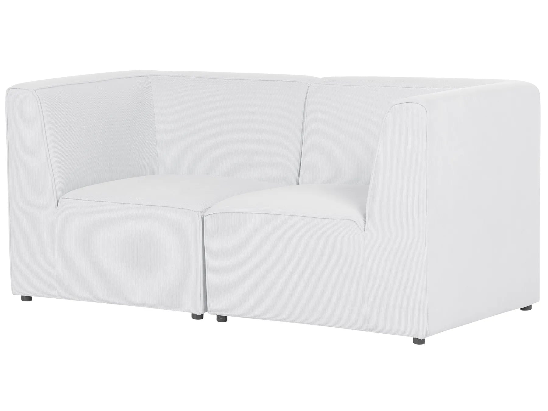 Modular Sofa 2 Seater LEMVIG Corduroy Off-White