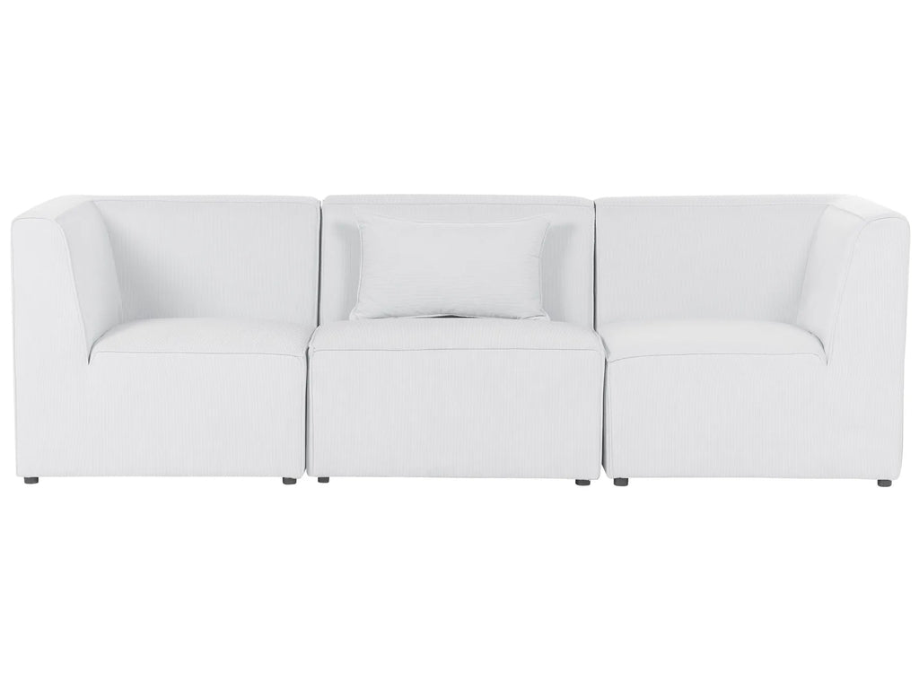 Modular Sofa 3 Seater LEMVIG Corduroy Off-White