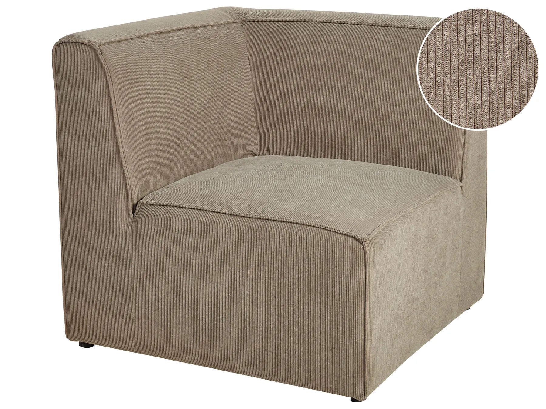 Corner Seat LEMVIG Corduroy Taupe