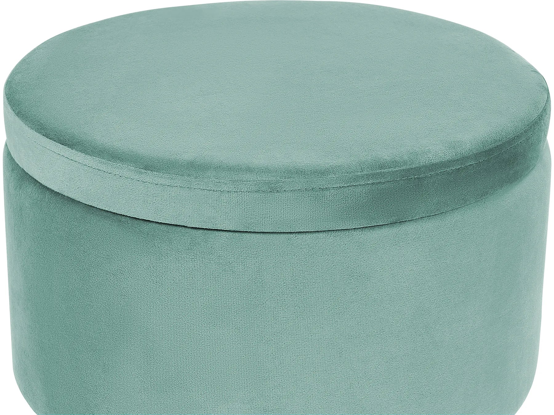 Storage Pouffe SILAS Velvet Mint Green