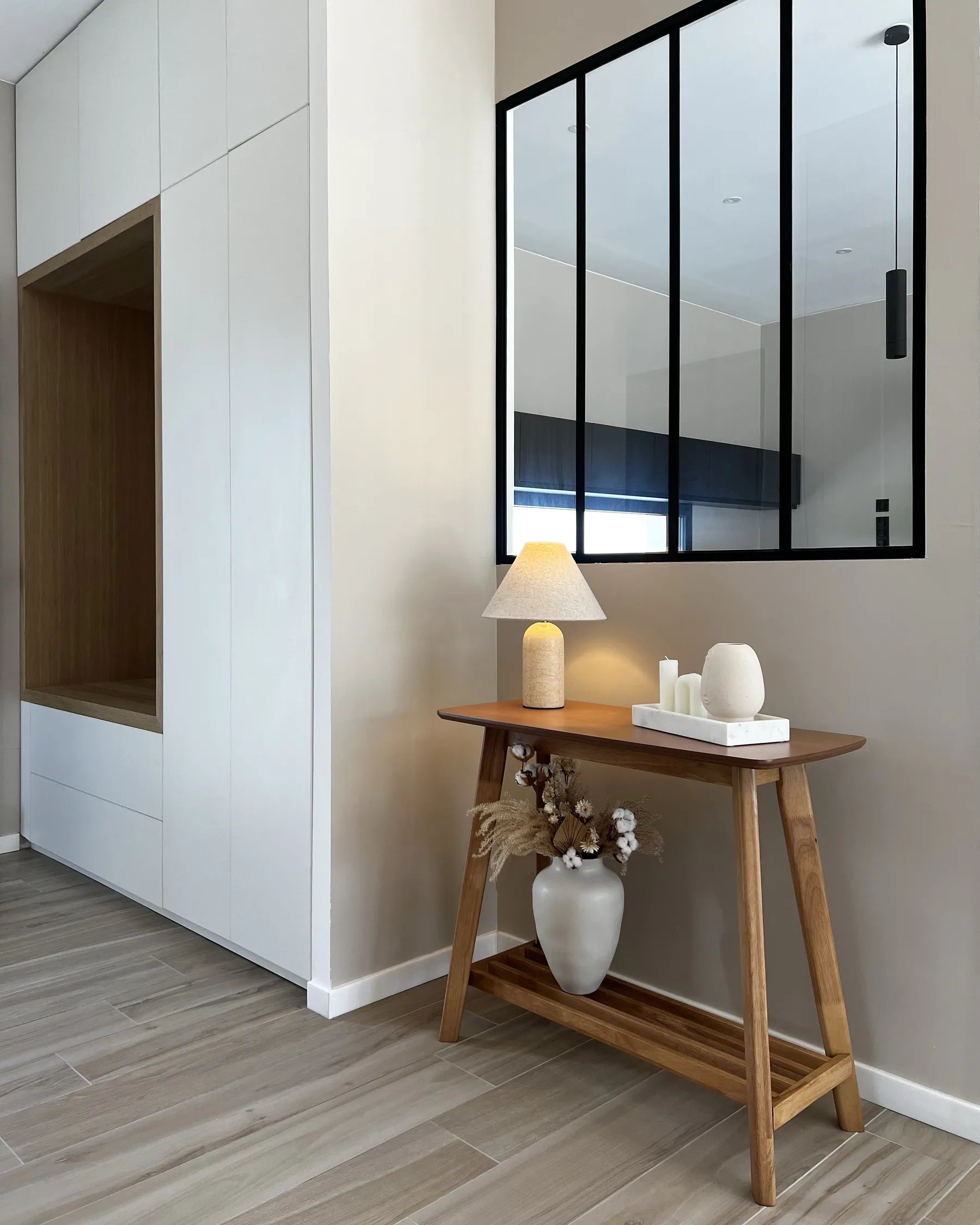 Console Table TULARE Light Brown