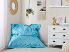 Bean Bag Cover FUZZY 180 cm 140 cm Light Blue