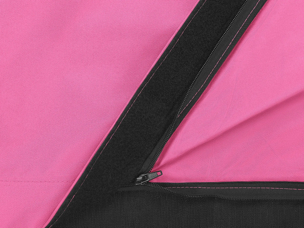 Bean Bag Cover FUZZY 180 cm 140 cm Fuchsia Pink