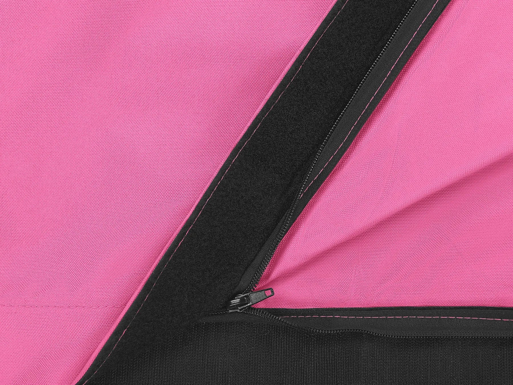 Bean Bag Cover FUZZY 180 cm 140 cm Fuchsia Pink