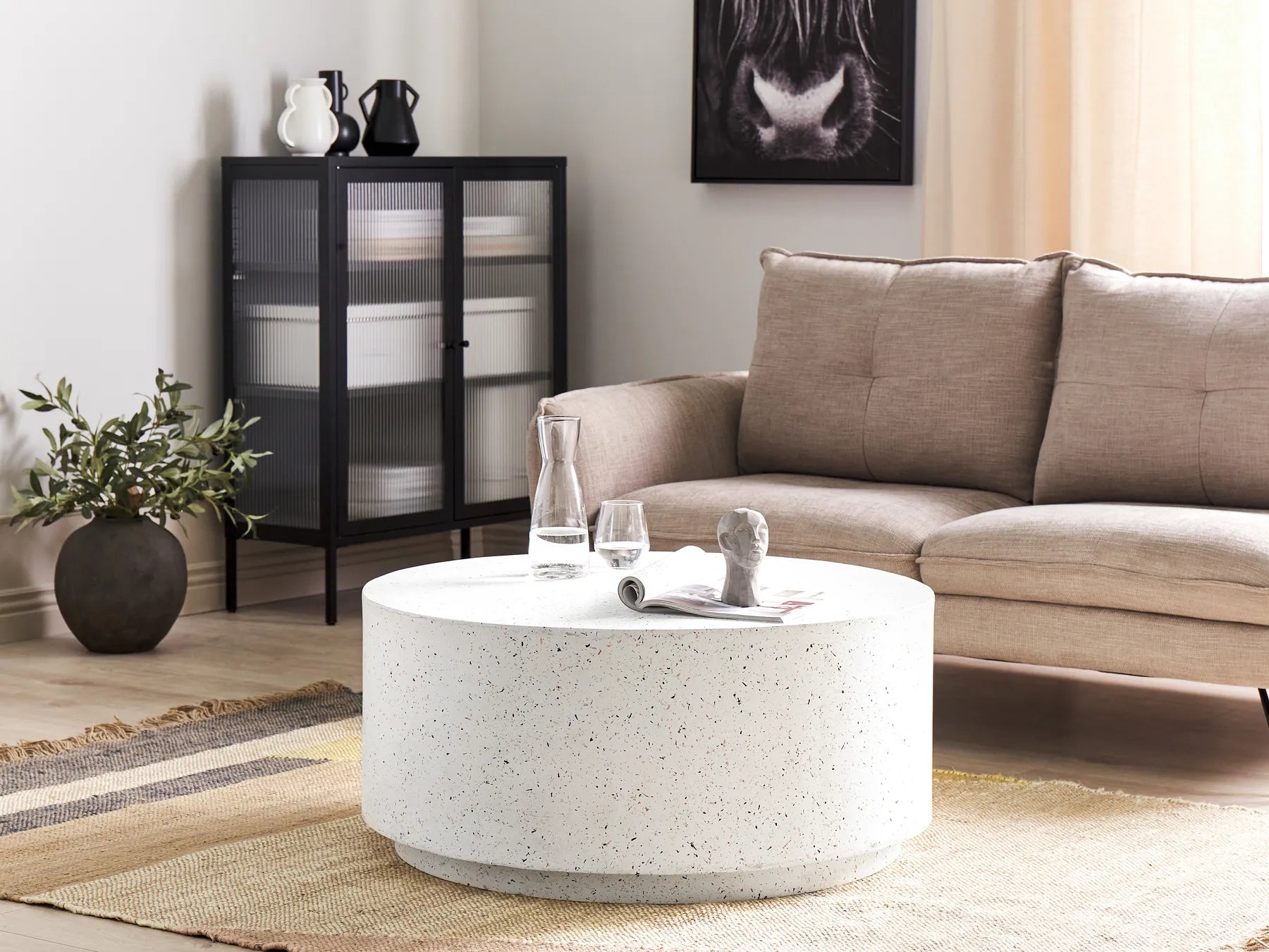 Coffee Table TREZZO White Terrazzo