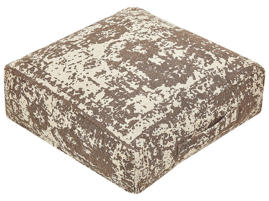 Pouffe SHASA Cotton Beige