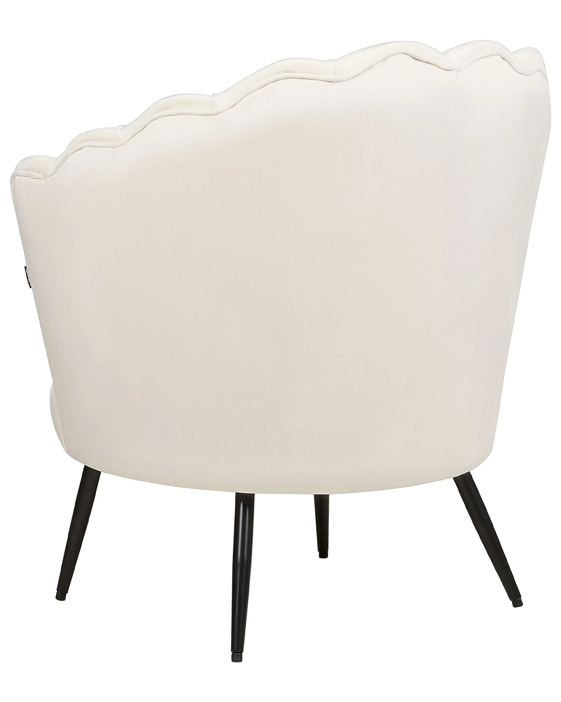 Armchair LOVIKKA Velvet Off-White