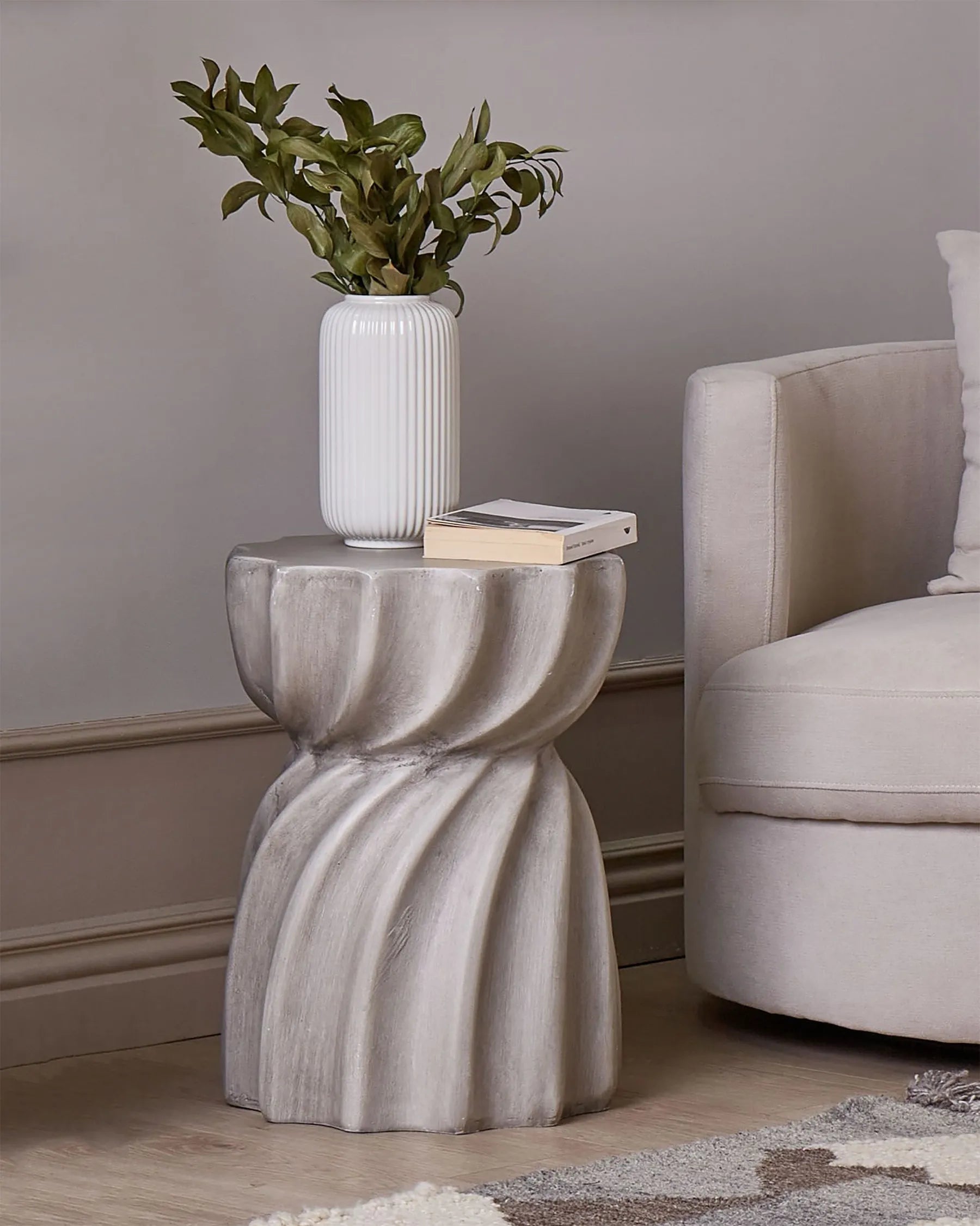 Side Table ALGUA Grey