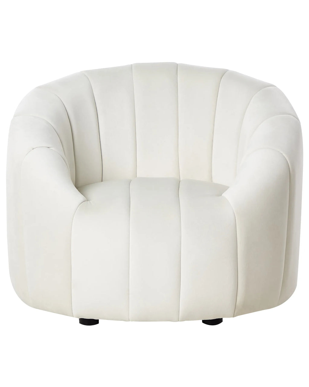 Armchair MALUNG Velvet Off-White
