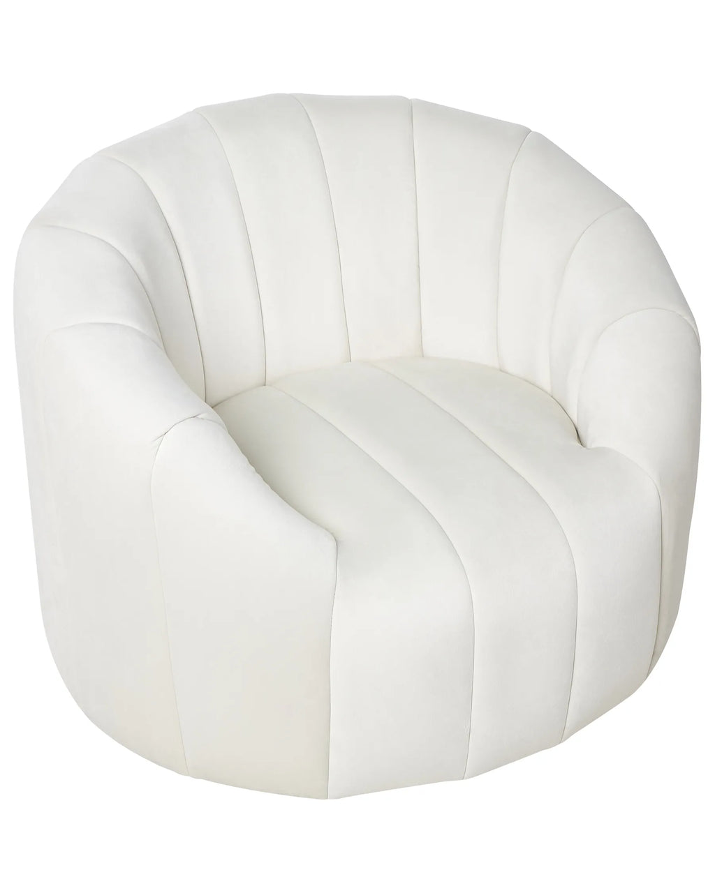 Armchair MALUNG Velvet Off-White